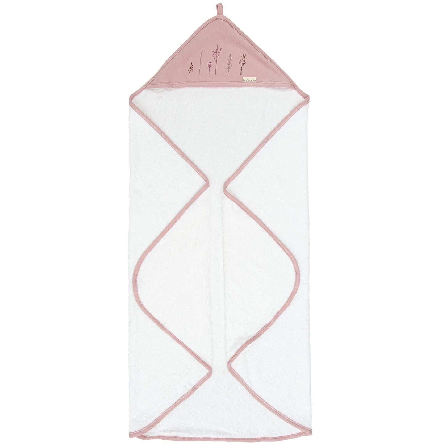 Toalla con Capucha Bimbidreams Niza Blanca