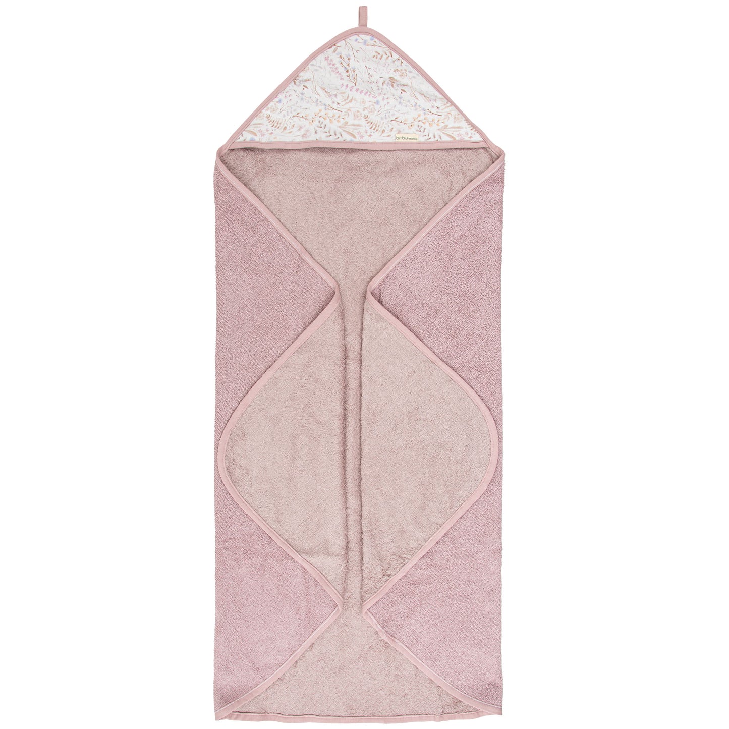 Toalla con Capucha Bimbidreams Niza Rosa