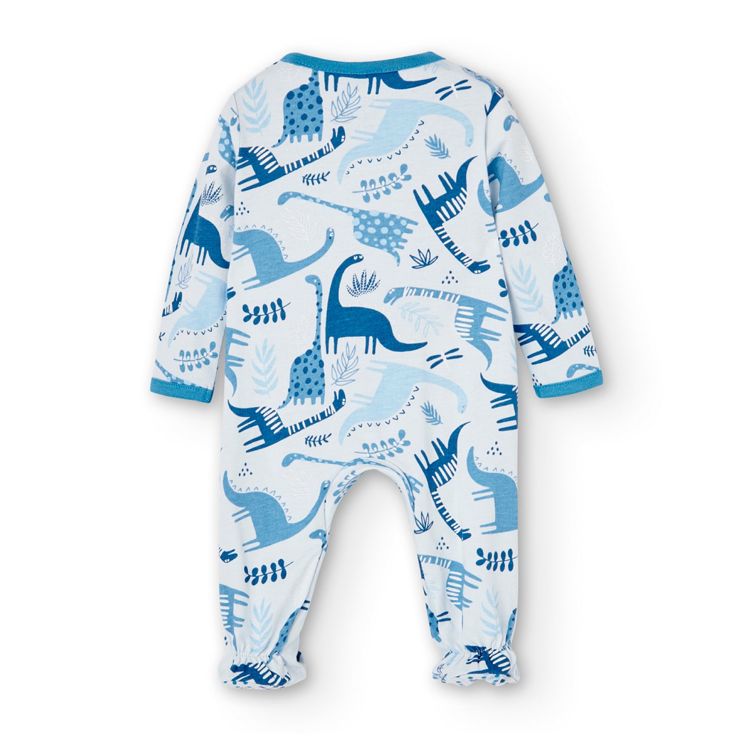 Pijama con Cremallera Boboli Dinosaurios Azul
