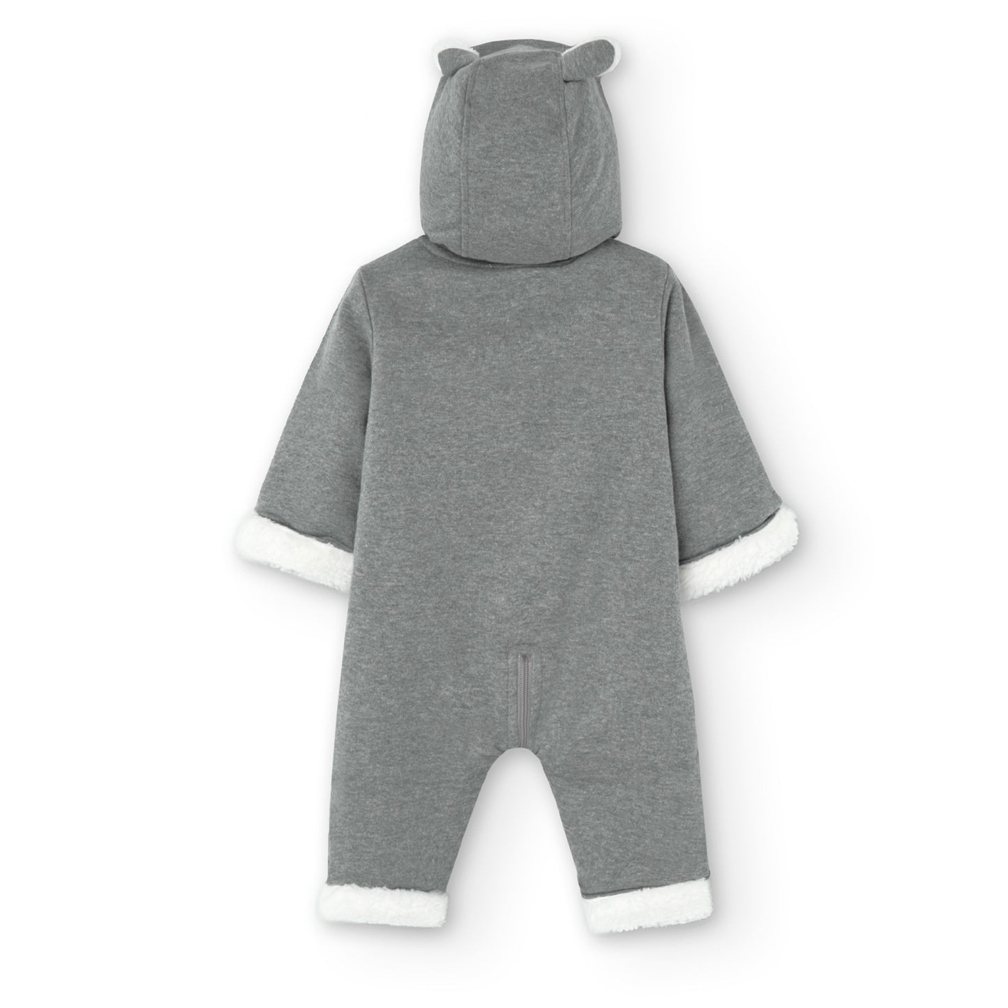Jumper Boboli Dots y Dinos Gris 12M