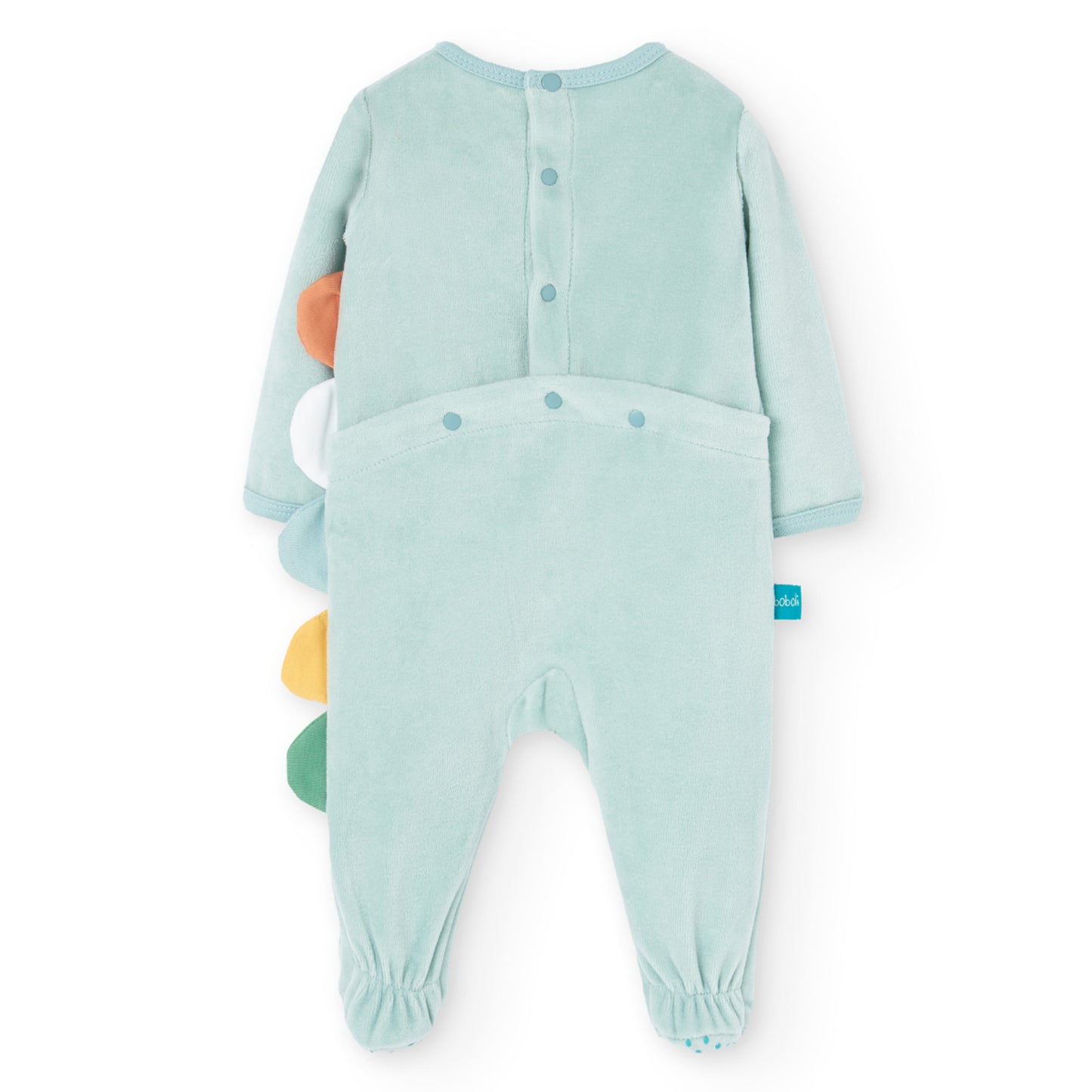 Pijama Terciopelo Boboli Dots y Dinos Opalo