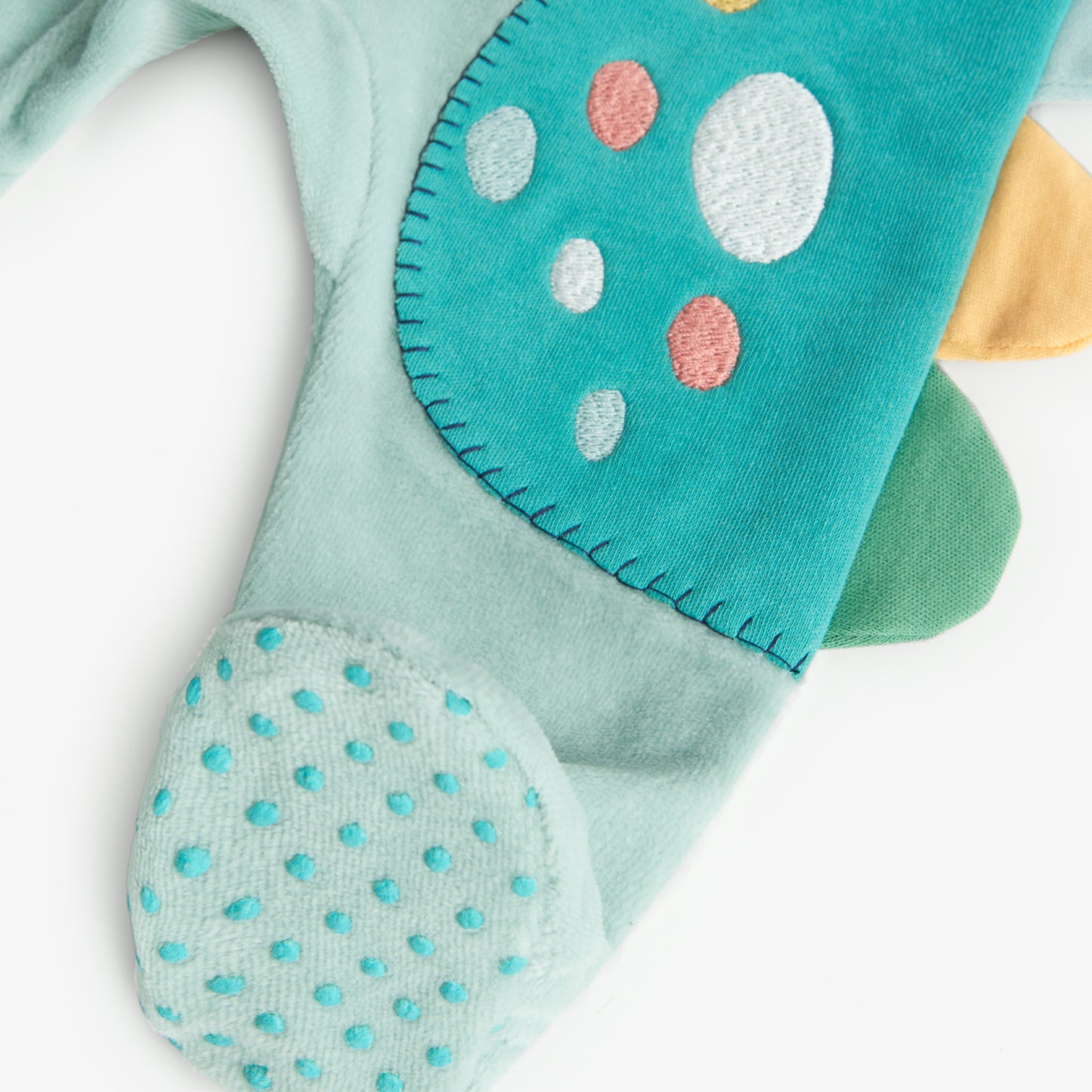 Pijama Terciopelo Boboli Dots y Dinos Opalo