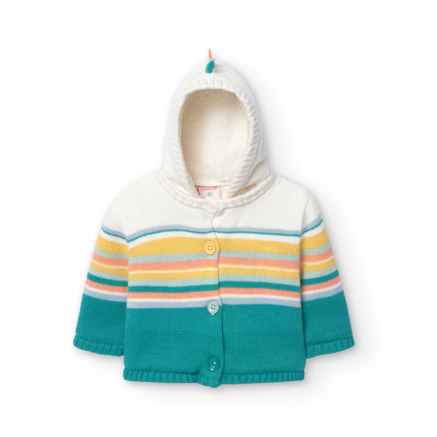 Sweater Abrigado Boboli Dots y Dinos Opalo