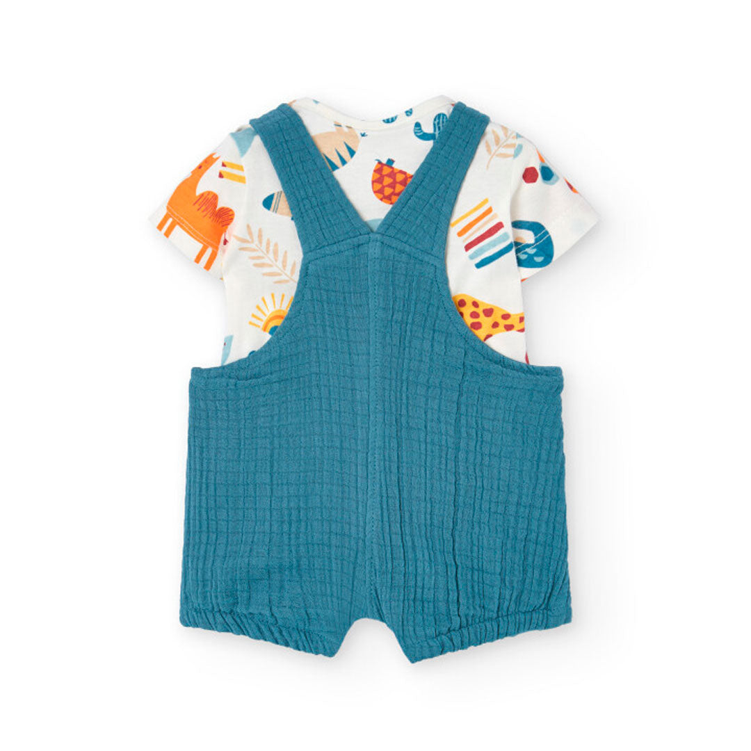 Overol con Camiseta Boboli Momentos del Atardecer