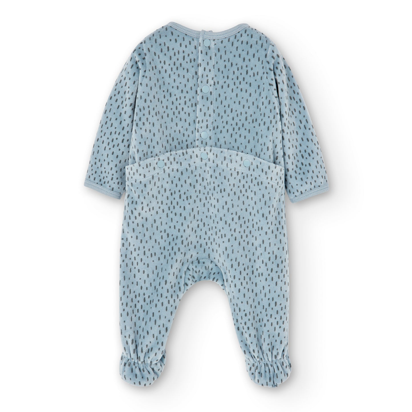 Pijama Terciopelo Boboli Leon Azul