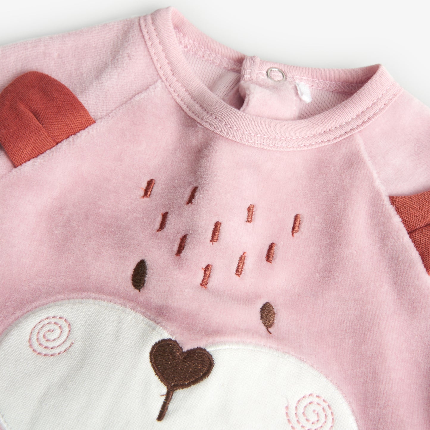 Pijama Terciopelo Boboli Forest Tales Rosa