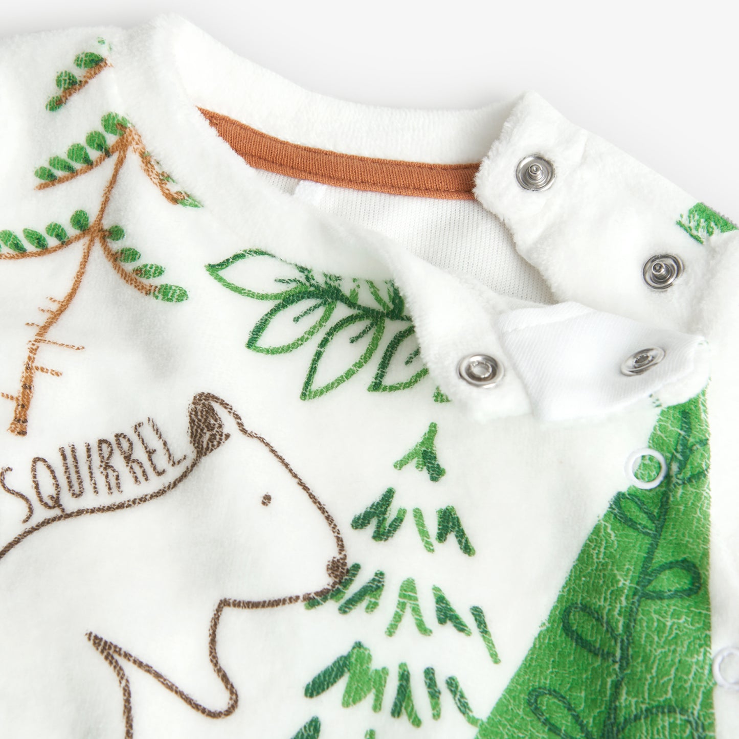 Pijama Terciopelo Boboli Forest Tales Crudo