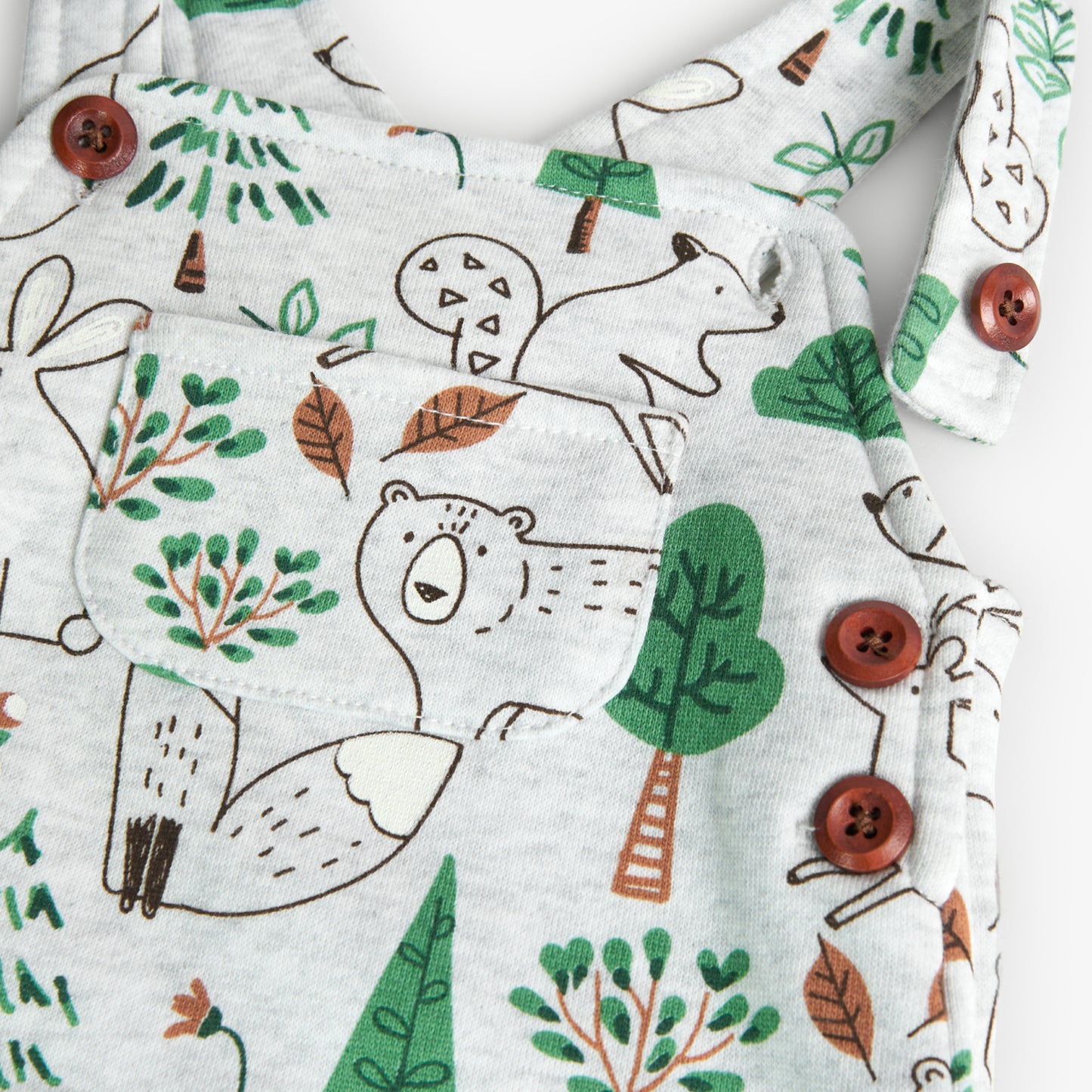 Overol Boboli Forest Tales Estampado