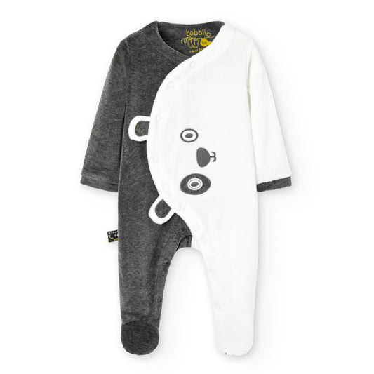Pijama Terciopelo Boboli Panda