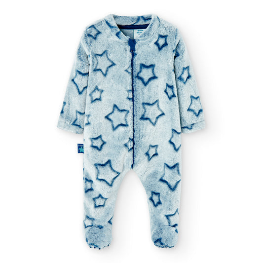 Pijama con Cremallera Boboli Estrellas Azul