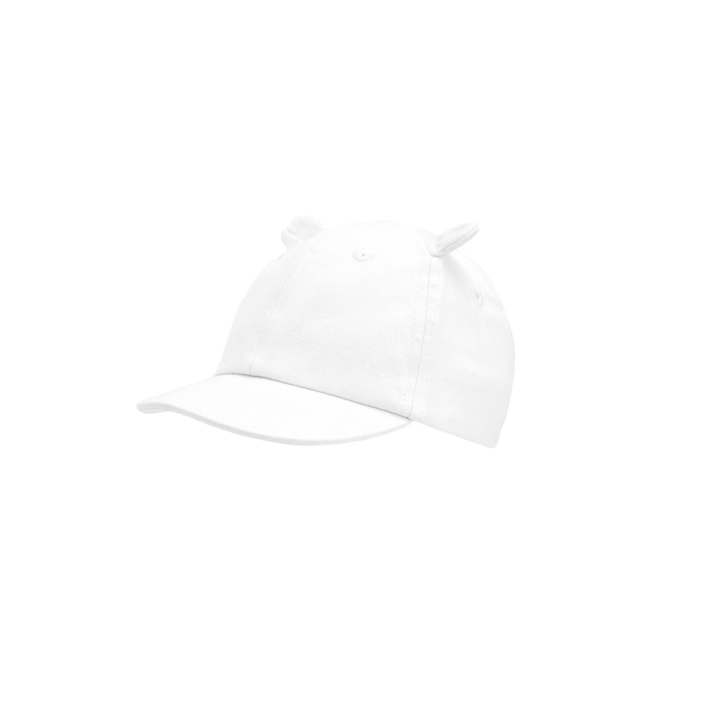 Gorra con Orejitas Boboli Blanca
