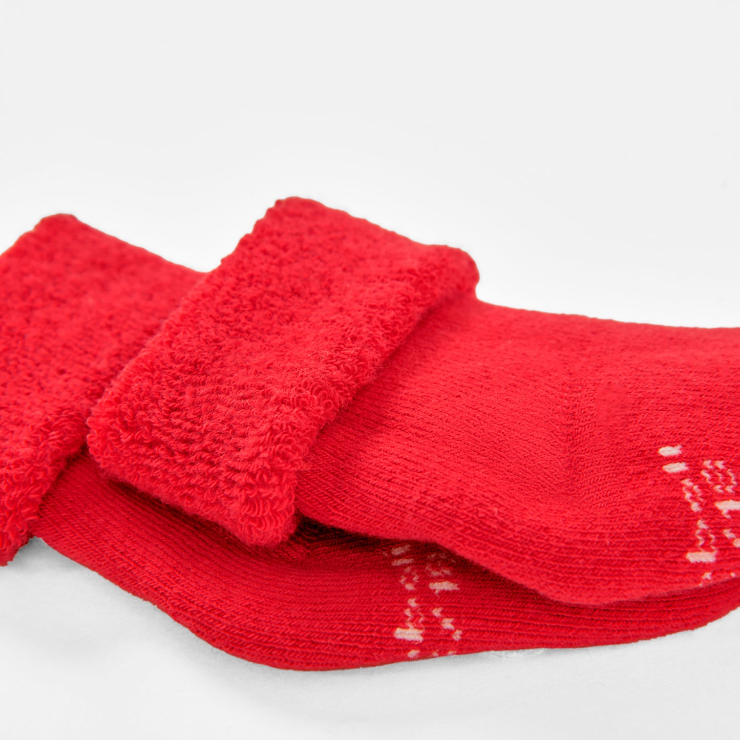 Medias Bebe Boboli Rojo Naranja