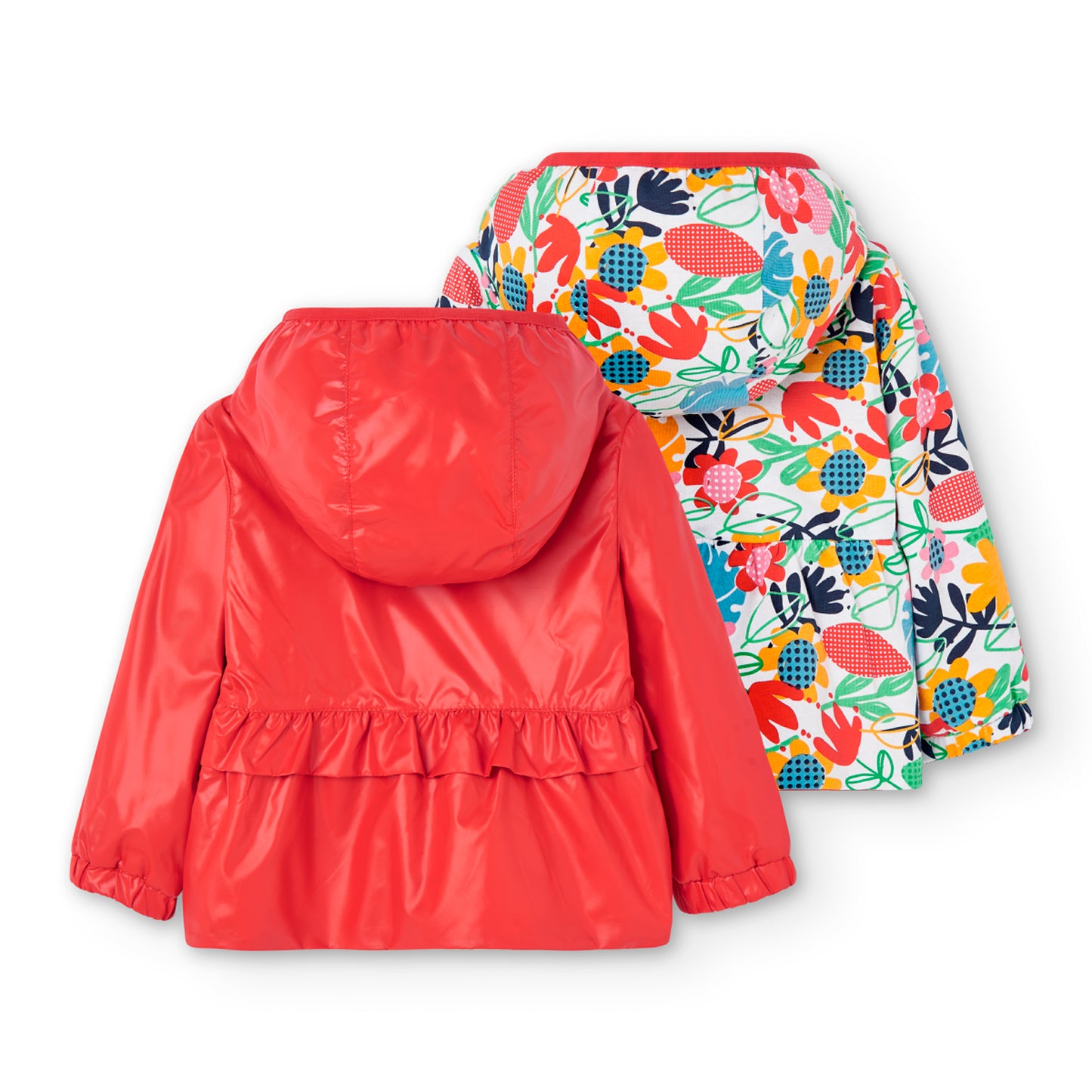 Chaqueta Reversible Boboli Estampado Flores