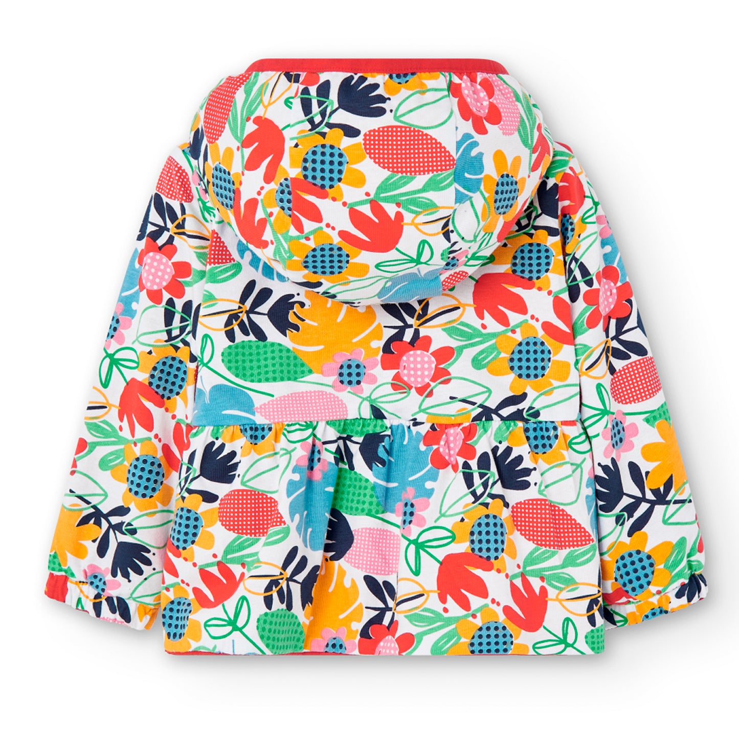 Chaqueta Reversible Boboli Estampado Flores