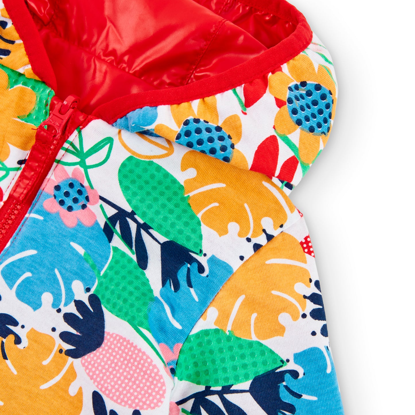 Chaqueta Reversible Boboli Estampado Flores