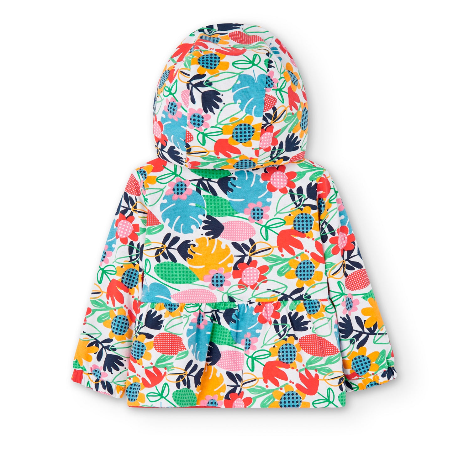 Chaqueta Reversible Boboli Estampado Flores