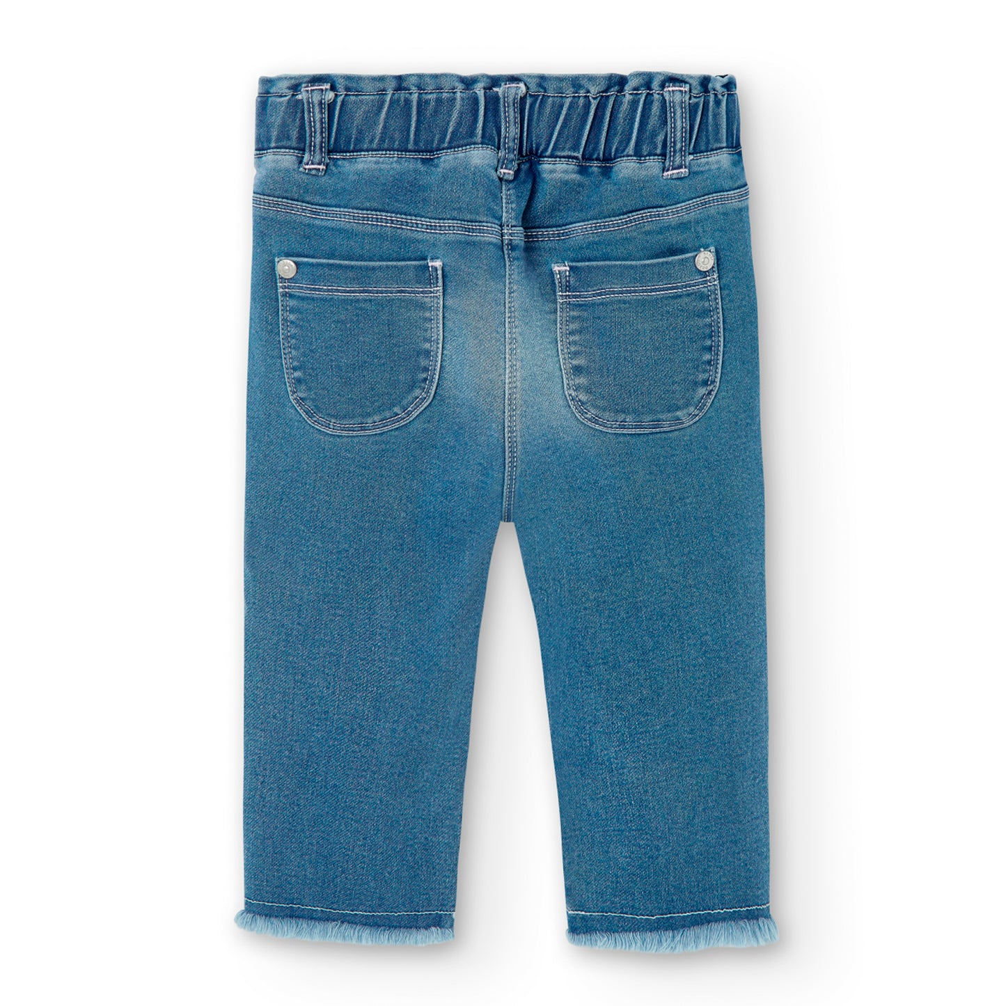 Pantalon Denim Boboli Bleach Love