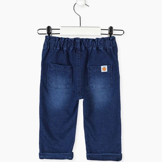 Pantalon Felpa Denim Losan Niña