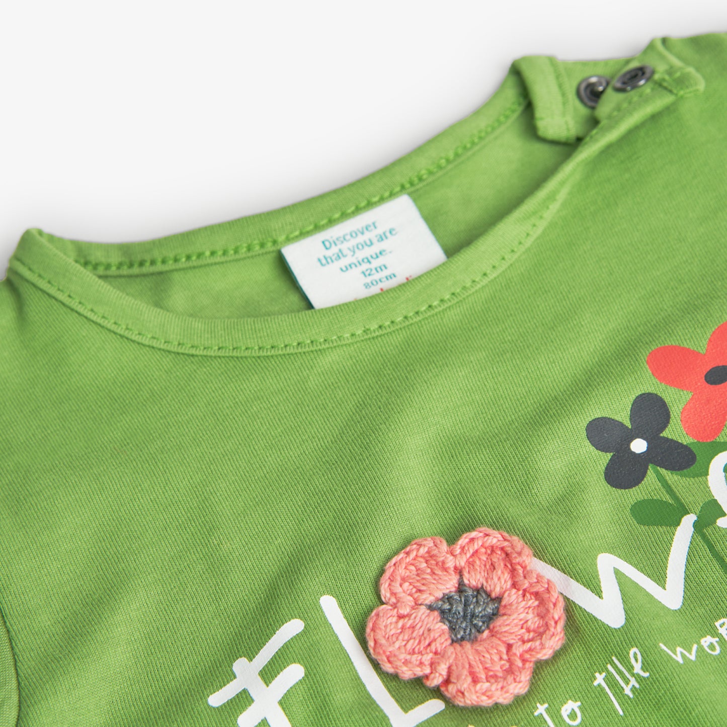 Camiseta con nudo Boboli Greenland Kiwi