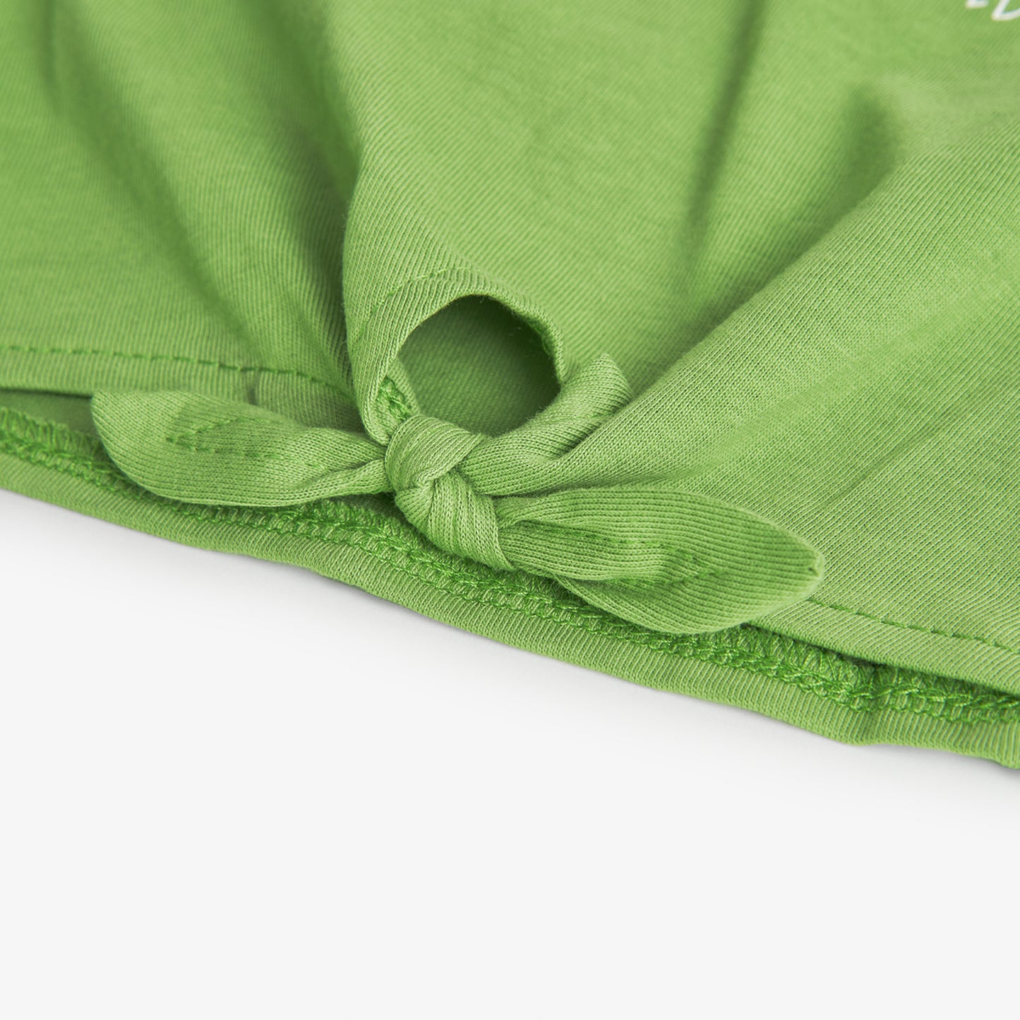 Camiseta con nudo Boboli Greenland Kiwi