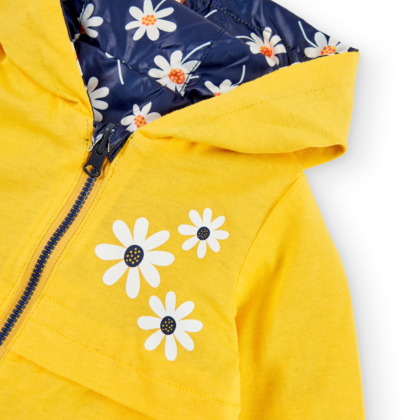 Chaqueta Reversible Boboli Margaritas