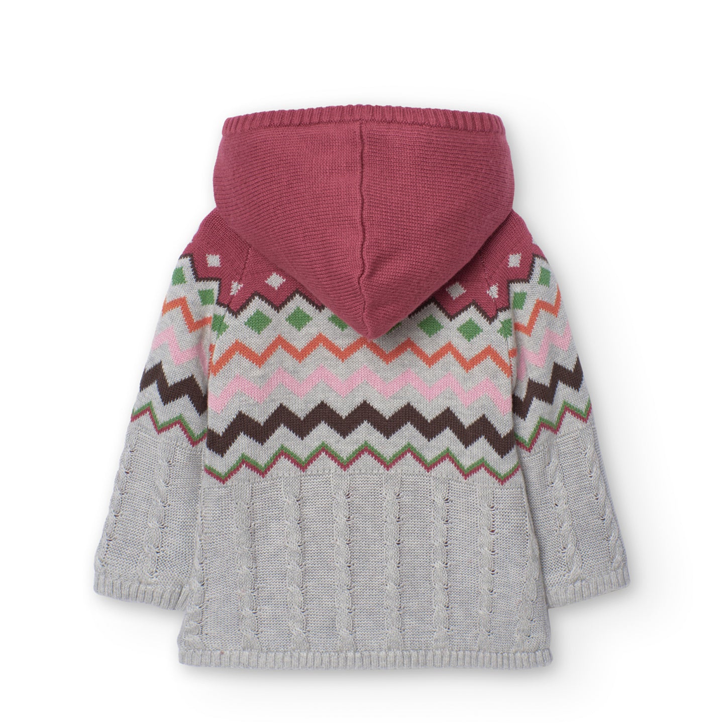 Cardigan Abrigado Boboli Naturaleza Boho