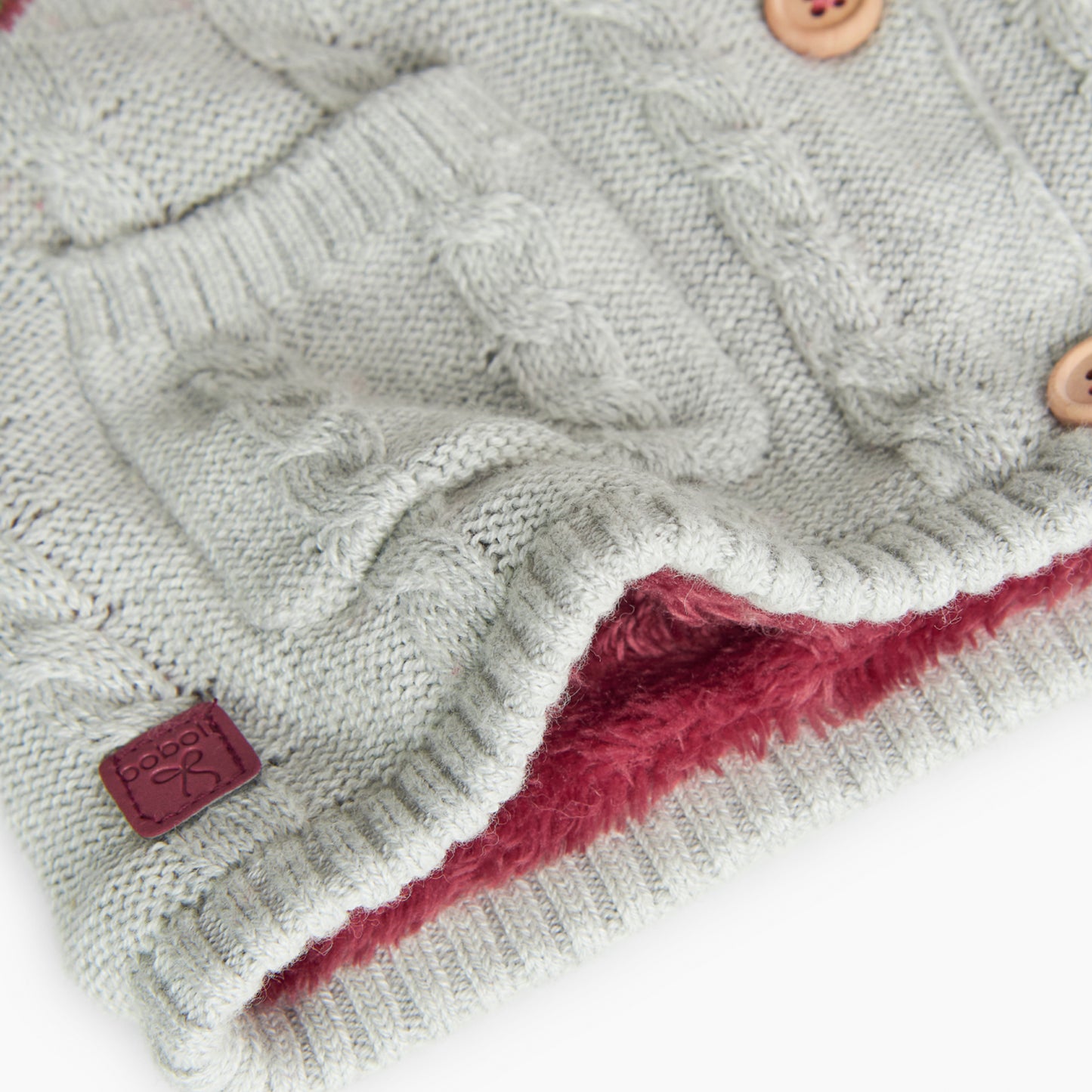 Cardigan Abrigado Boboli Naturaleza Boho