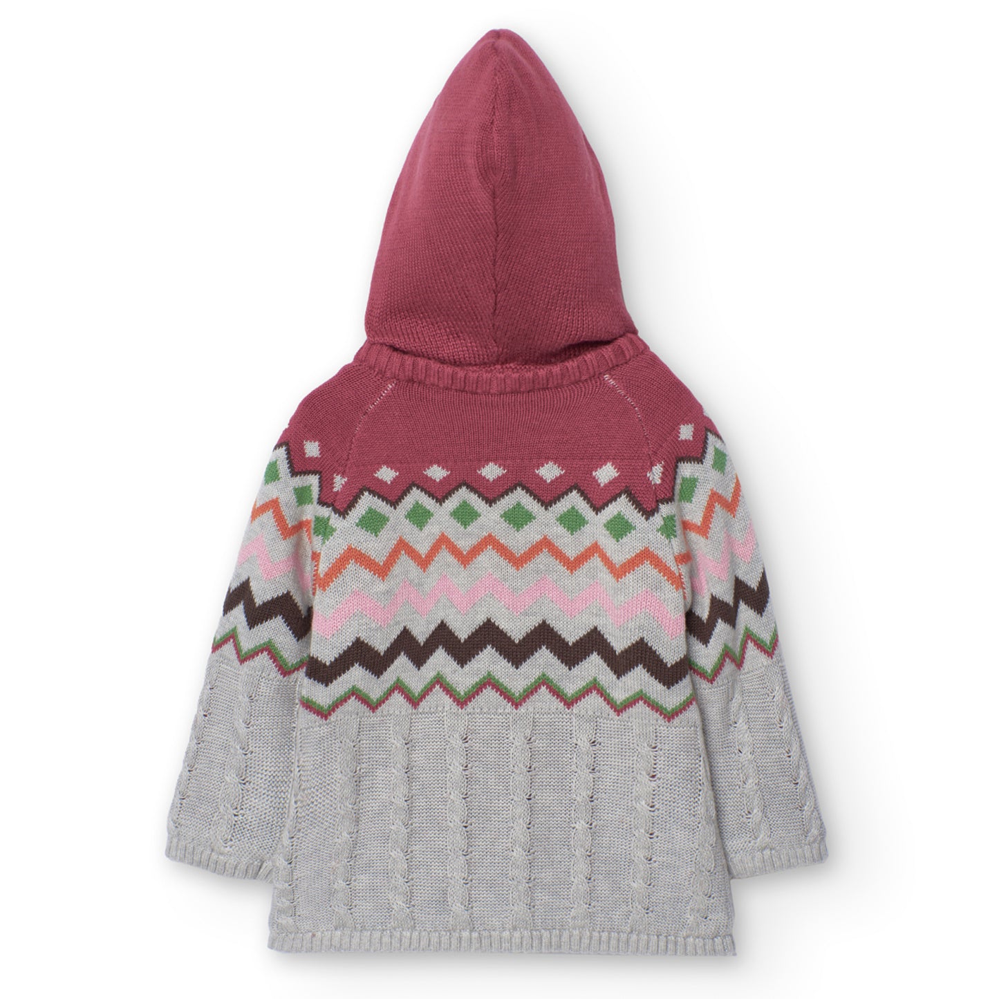 Cardigan Abrigado Boboli Naturaleza Boho