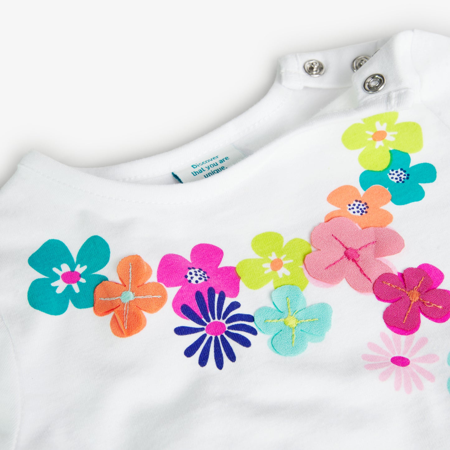 Camiseta Boboli Flores Pop