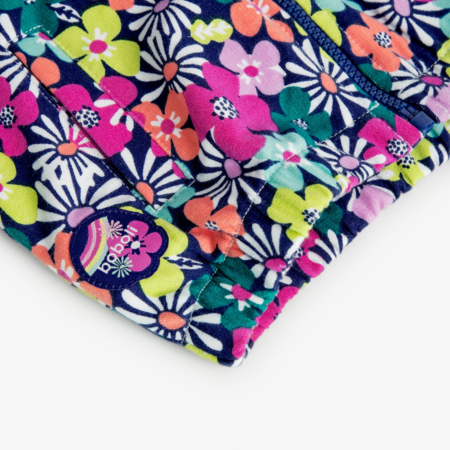 Chaqueta Boboli Estampado Flores Pop