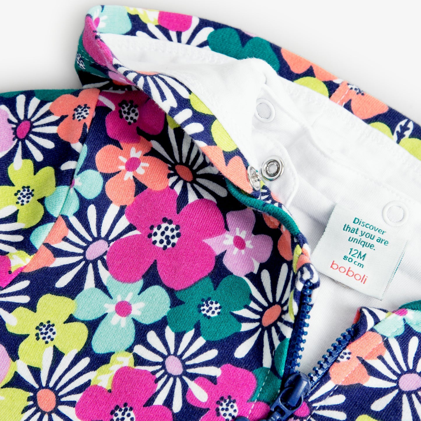 Chaqueta Boboli Estampado Flores Pop