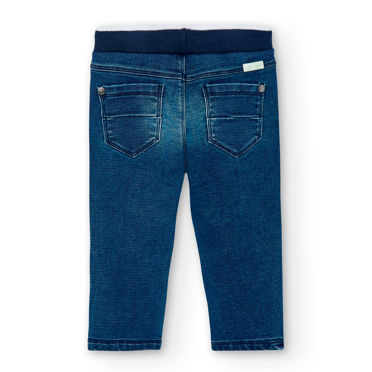 Pantalon Denim Boboli CA Blanco