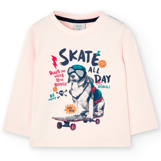 Camiseta Boboli Perro Skate