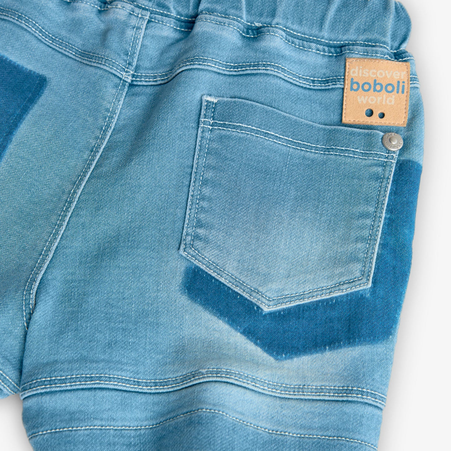 Shorts Denim Claro Boboli Wild