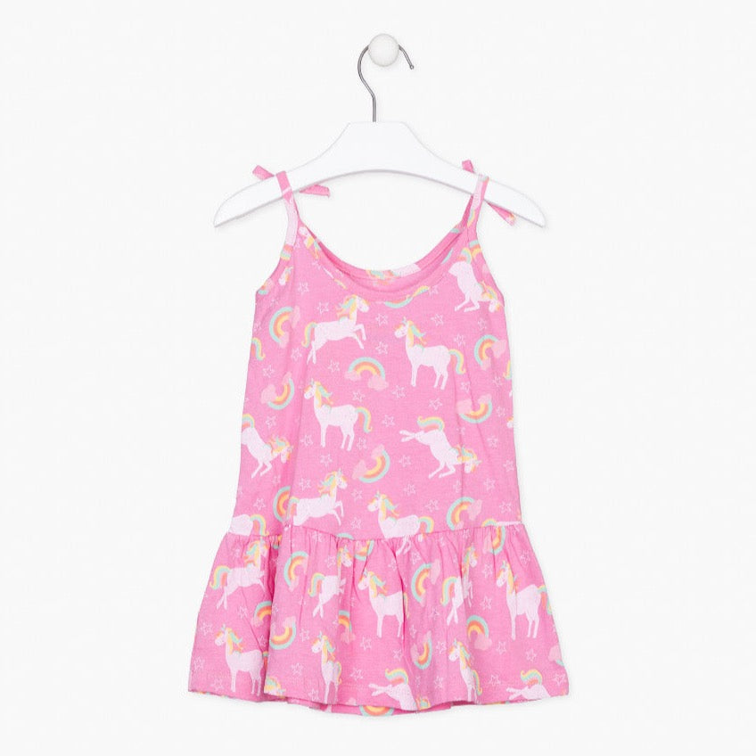 Vestido Grandes Losan Unicornios