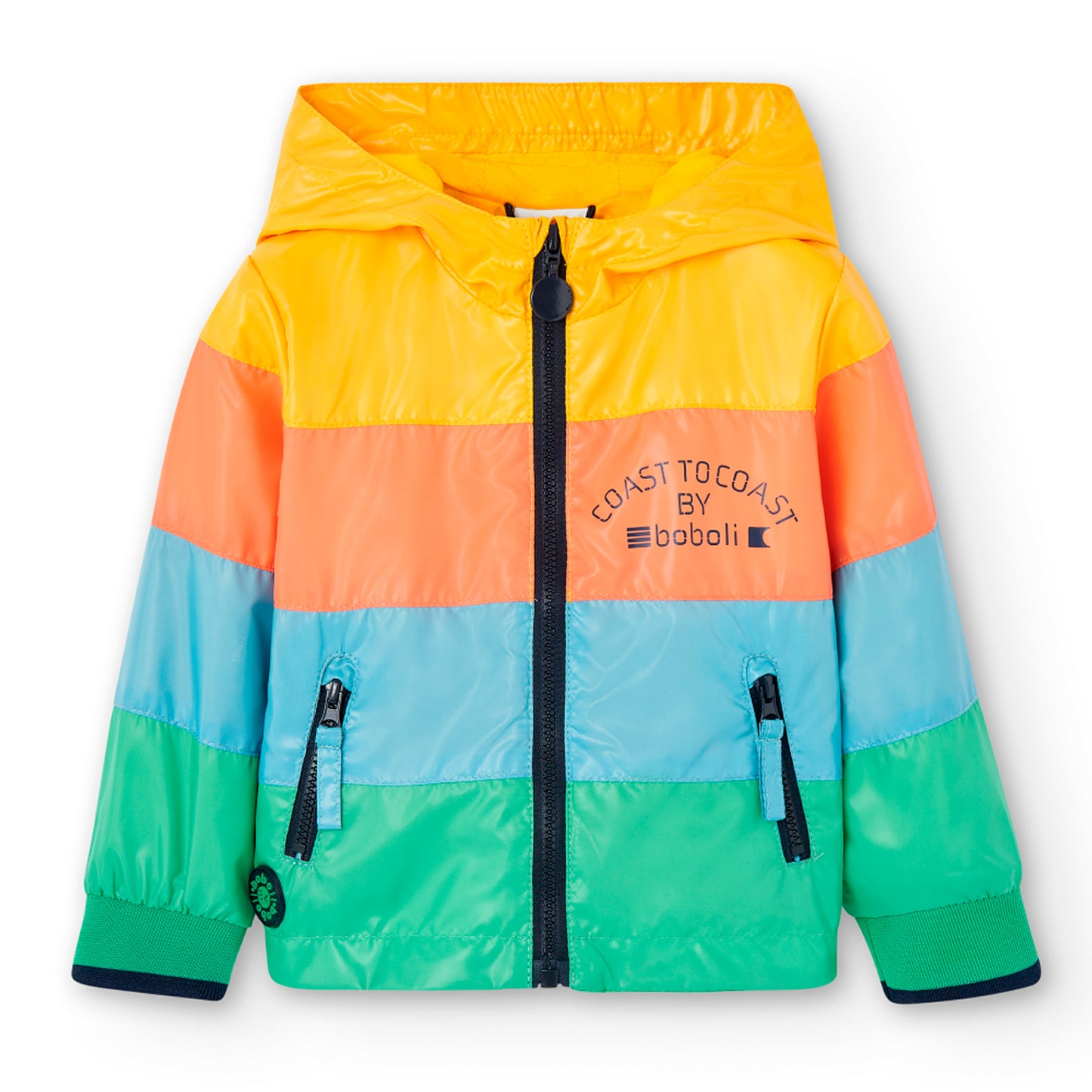 Chaqueta Boboli Rayas Tangerine