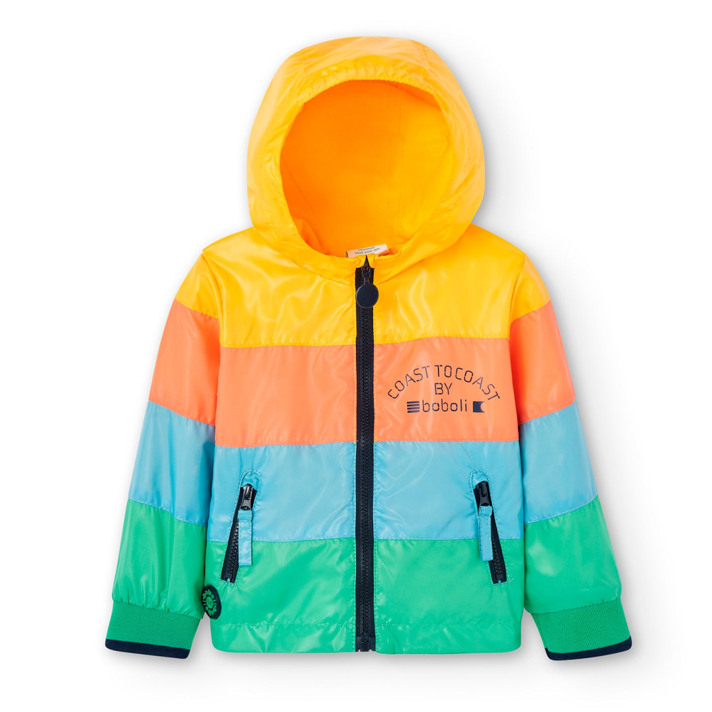 Chaqueta Boboli Rayas Tangerine