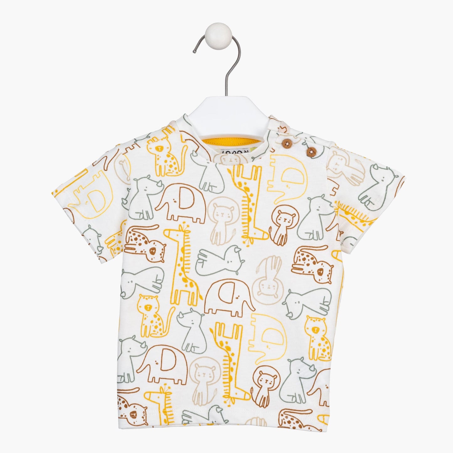 Camiseta Losan Siluetas Selva