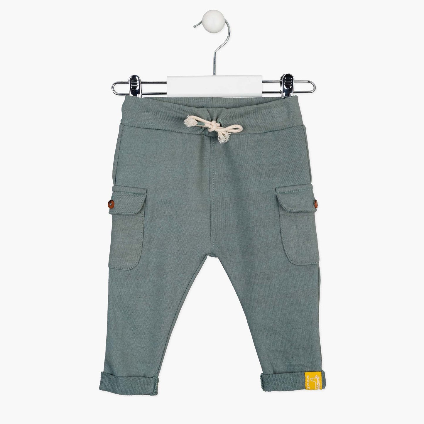Pantalones en Fleece Losan Verde