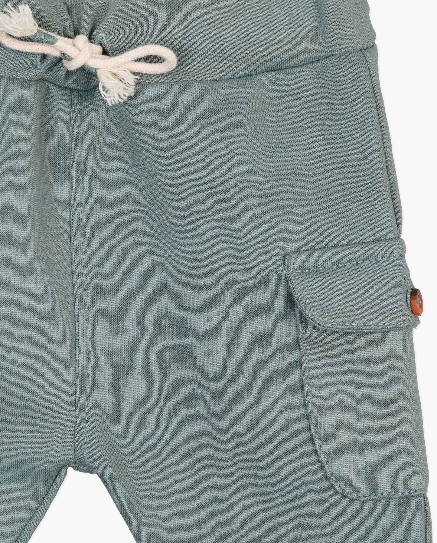 Pantalones en Fleece Losan Verde