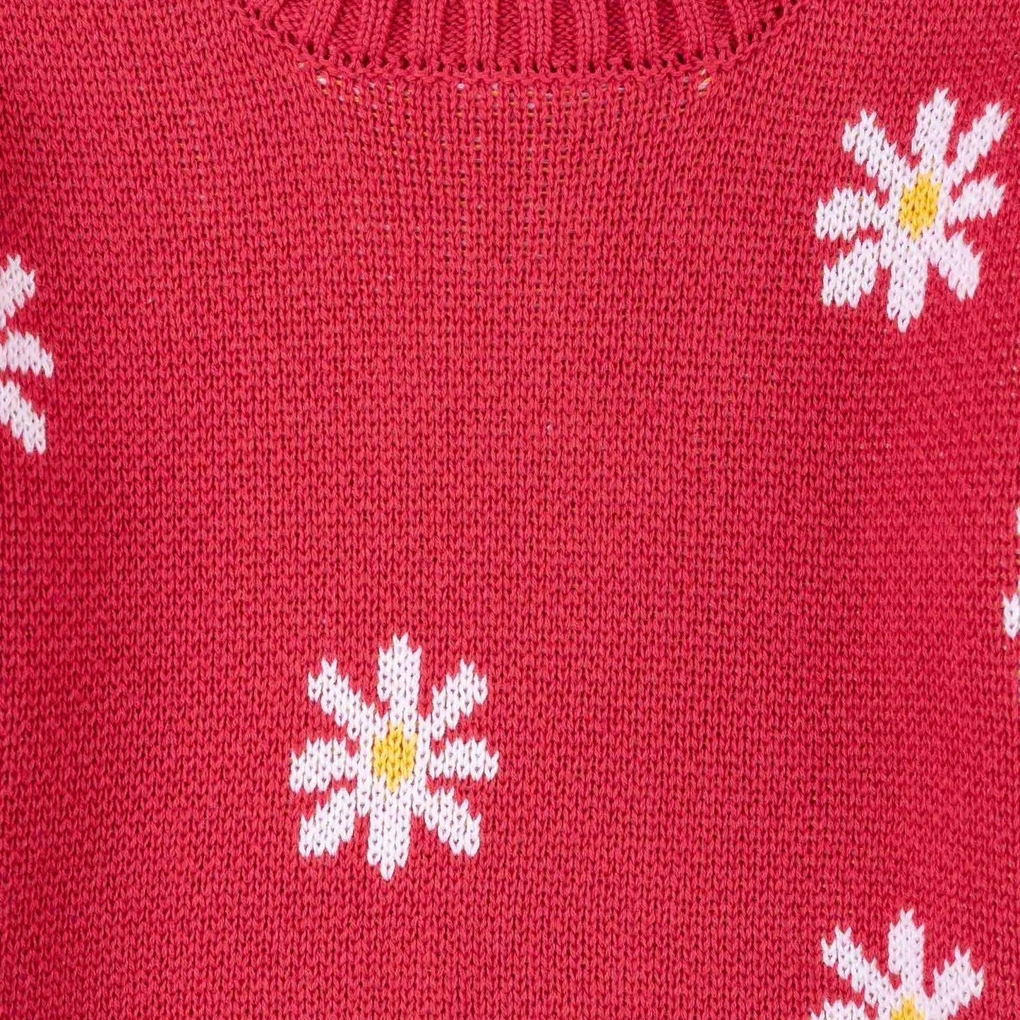 Sweater Losan Margaritas Fucsia