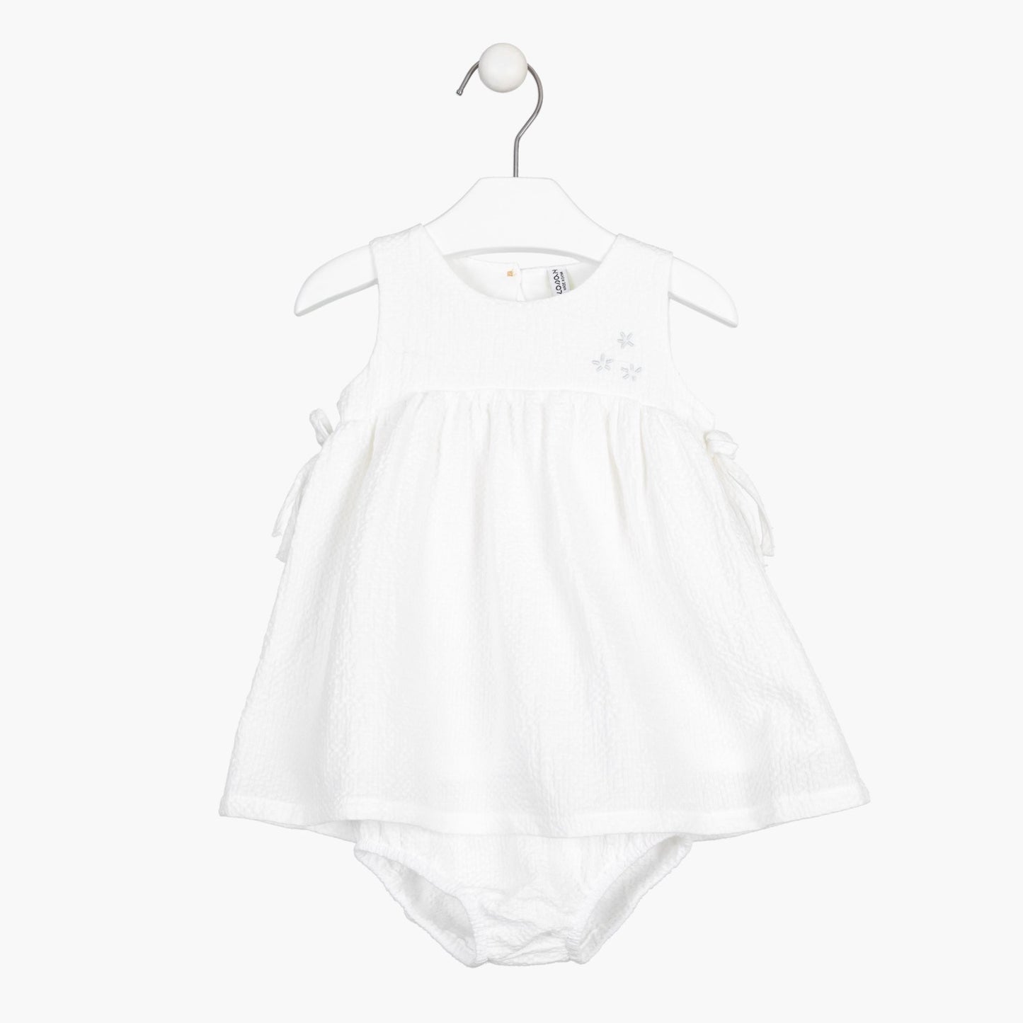 Vestido Lino Losan Blanco