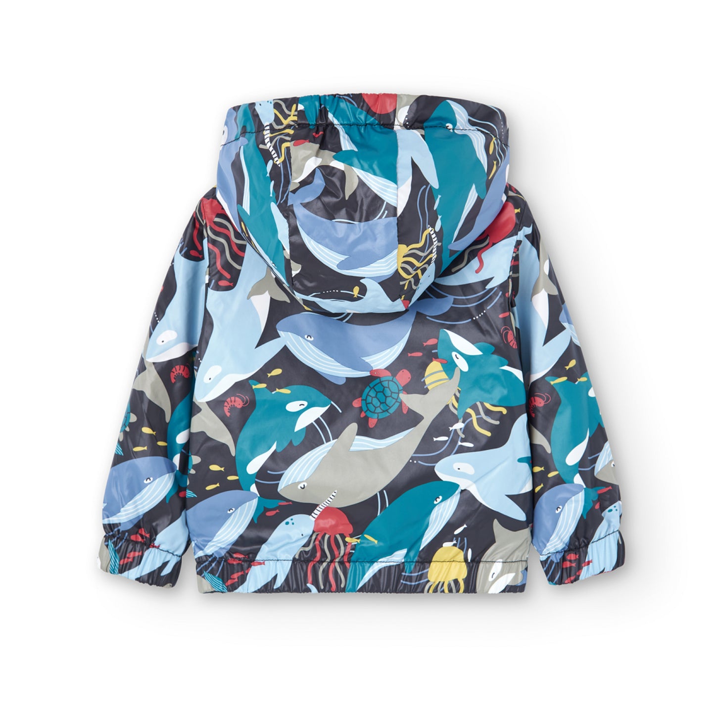 Chaqueta Reversible Boboli Estampado Oceano