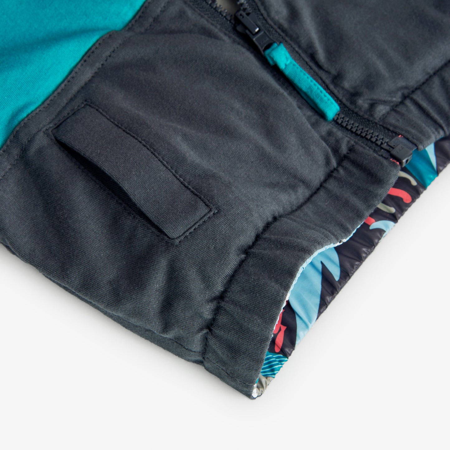Chaqueta Reversible Boboli Estampado Oceano