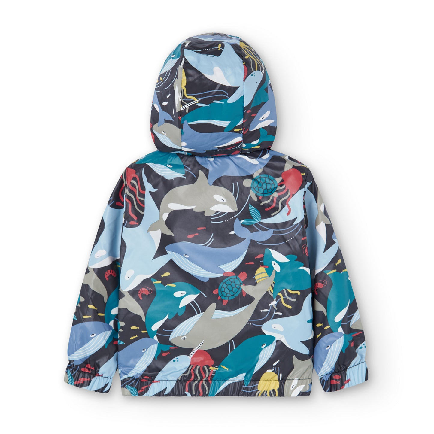 Chaqueta Reversible Boboli Estampado Oceano