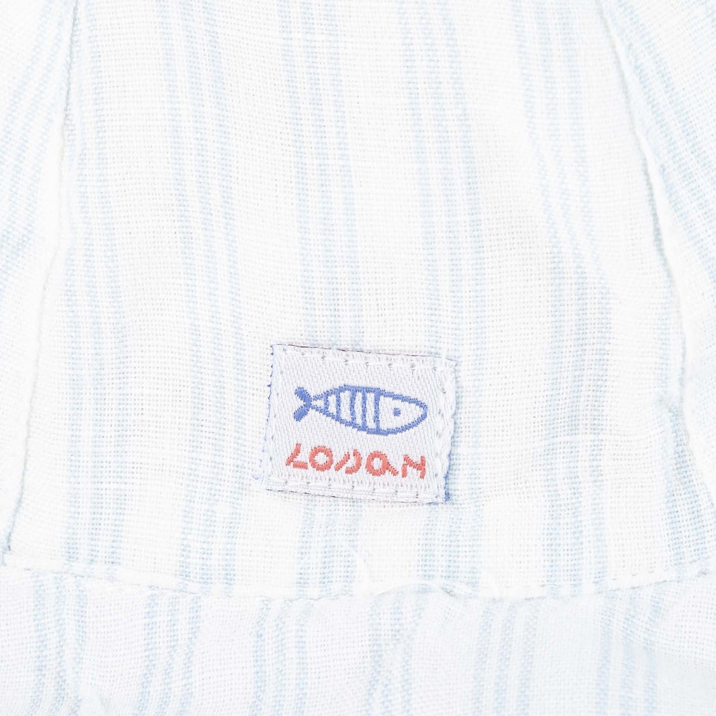 Gorrito Lino Losan Mediterraneo Claro