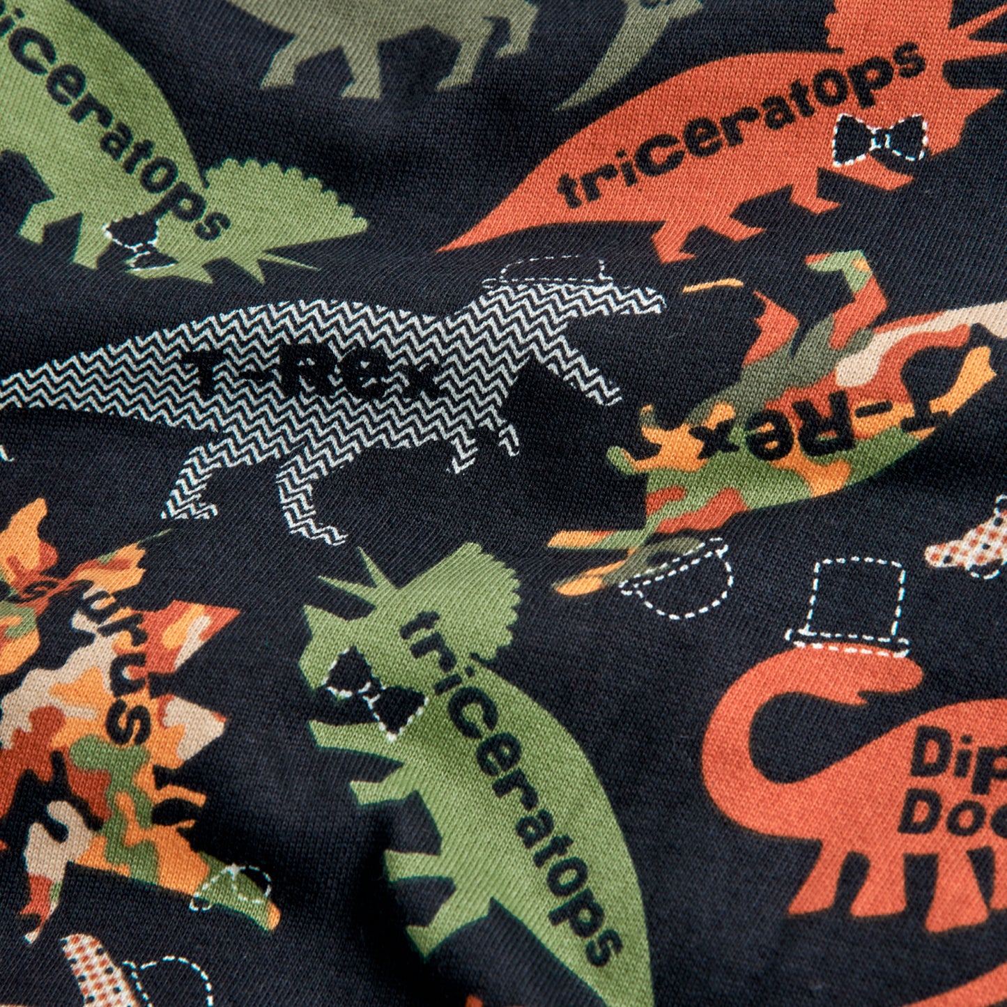 Buzo con Bolsillo Boboli Dinosaurios Oliva