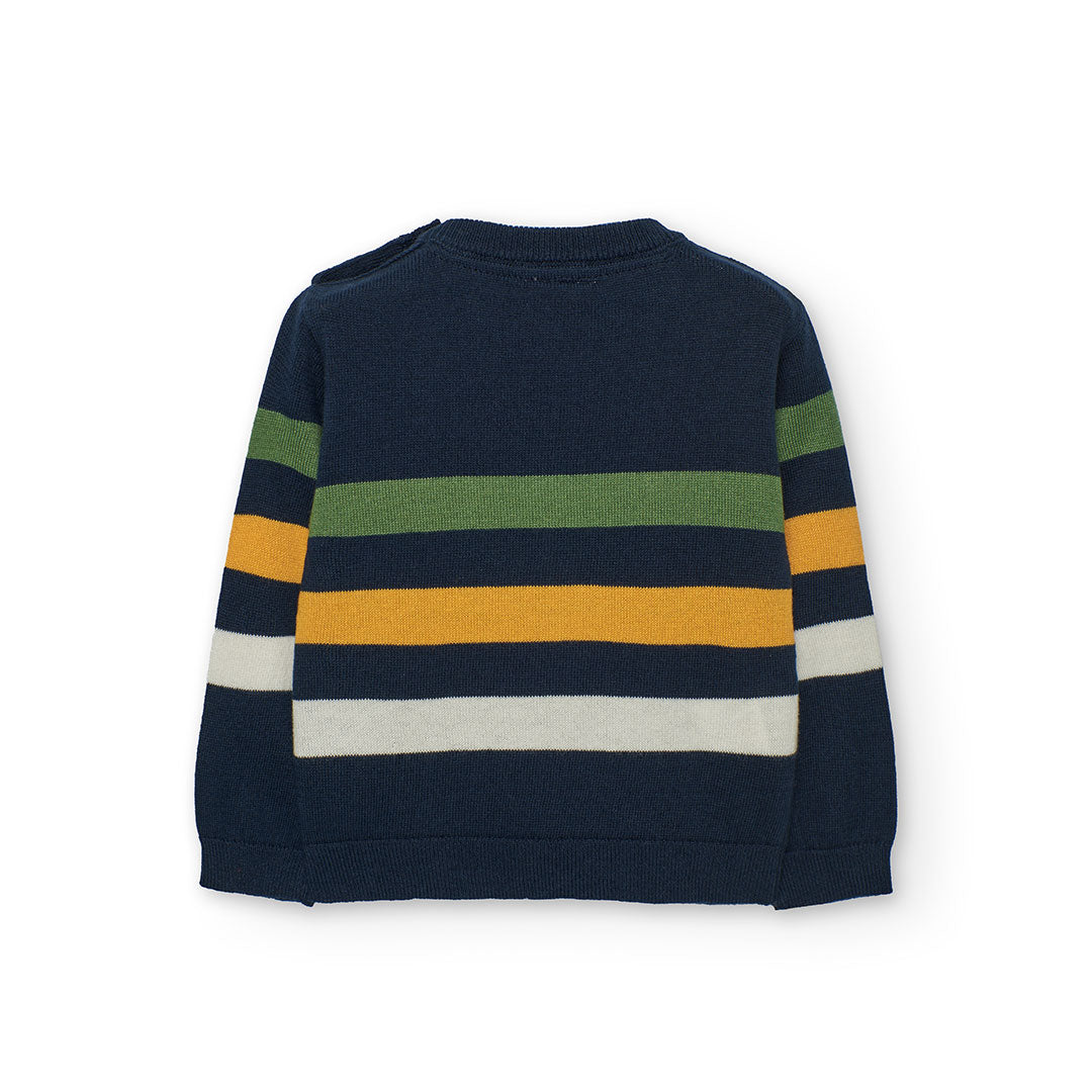 Sweater Boboli Aviador Azul Marino