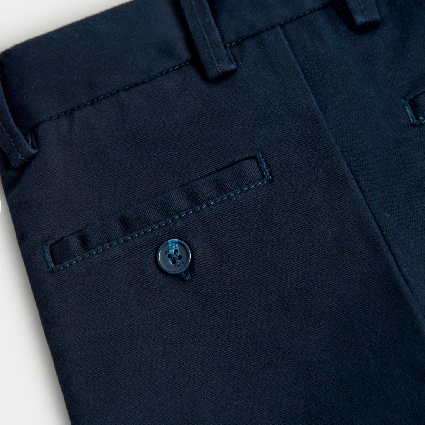 Pantalon Saten Elastico Boboli Marino