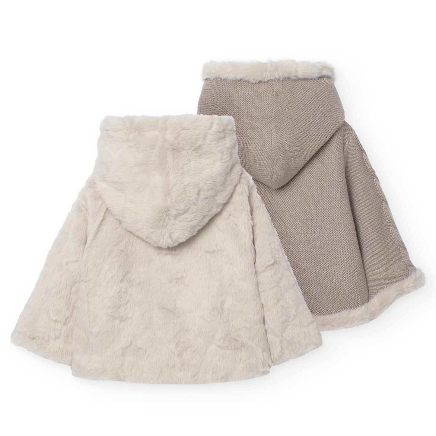 Sweater Reversible Boboli Dulce Invierno Moka